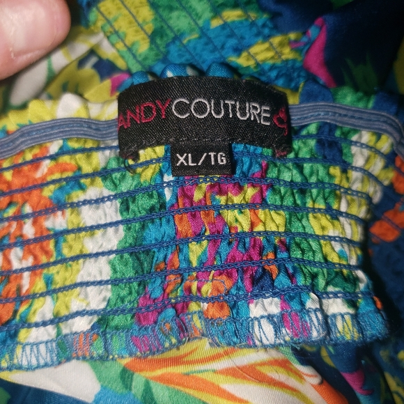 Floral tube top - Picture 3 of 3